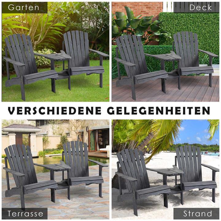 Image du produit Jamb Adirondack Gartenstuhl-Set