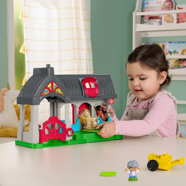 Productafbeelding Fisher-Price Little People Stal Speelset