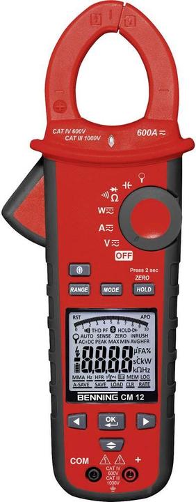 Actual product image Benning Current clamp CM 12 Calibrated na (CAT IV 600V)