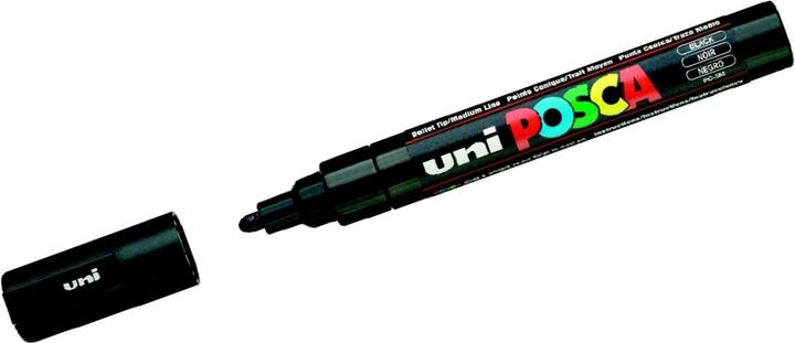 Immagine prodotto Posca Marchio PC-5M a punta tonda (Nero, 1.80 mm, 1 x)