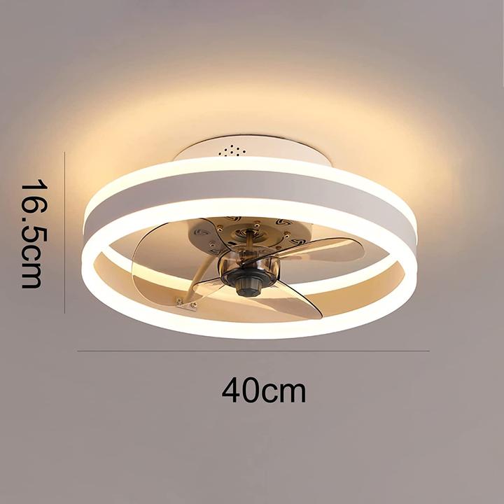 Actual product image Wildcat Ceiling Fan with Lighting 40cm White