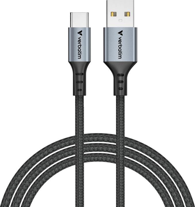 Actual product image Verbatim Sync & Charge Cable USB-A to USB-C 120 cm (1.20 m, USB 2.0)