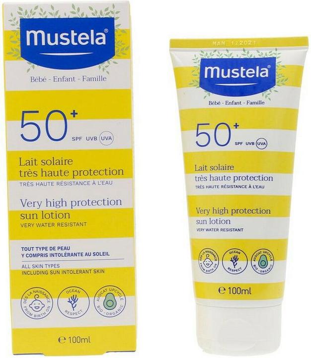 Produktbild Mustela Sonnenmilch (Sonnenmilch, SPF 50+, 100 ml, 126 g)