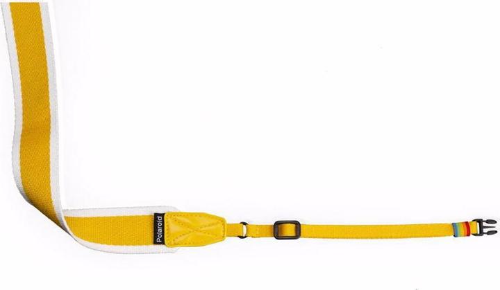 Image du produit Polaroid Camera Strap Flat Yellow Stripe (Maintenant, i-Type, SX-70, OneStep+ (en anglais))