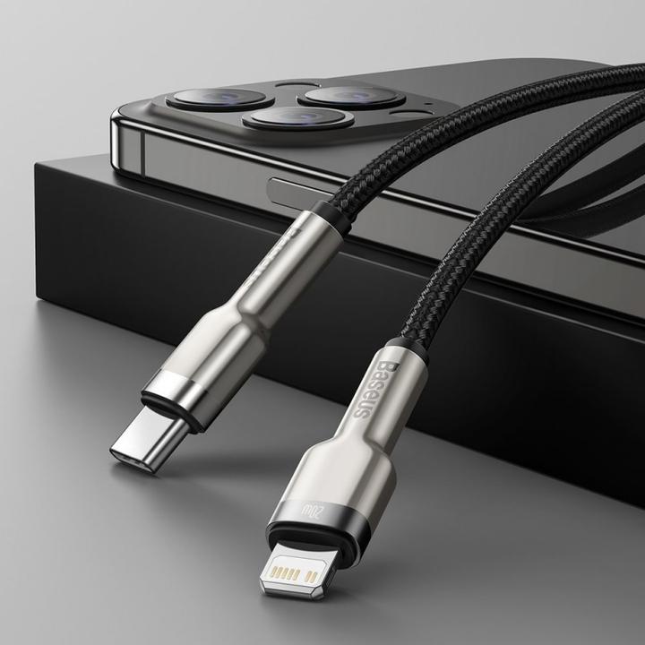 Image du produit Baseus USB C – Lightning (0.25 m, USB 3.0)