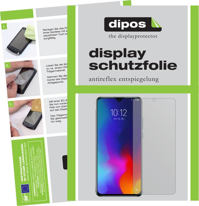 Actual product image Dipos Screen Protector Anti-Glare (1 Piece, Lenovo K10 Note)