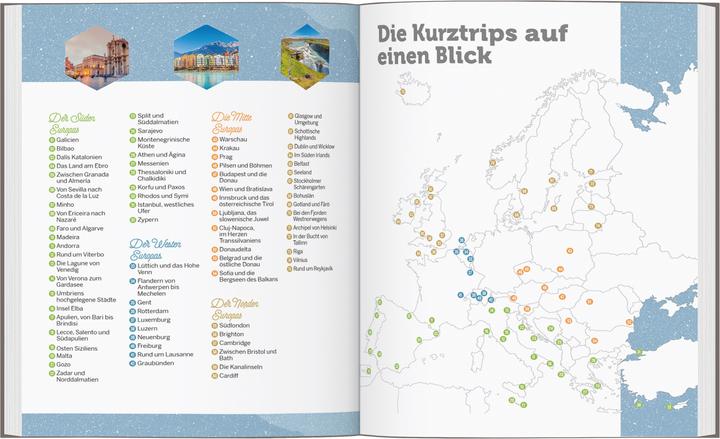 Immagine prodotto Bildband Die besten Kurztrips durch Europa (Tedesco, Editore Lonely Planet, 2024)