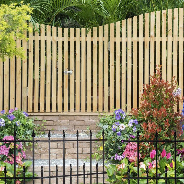 Actual product image Relaxdays 4x bed fence (2.50 cm)