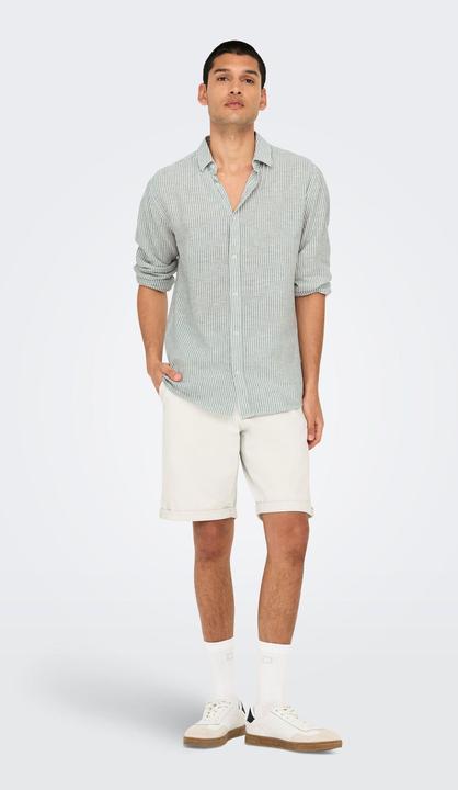 Produktbild Only & Sons Onscaiden Life Ls Stripe Linen 660 Noos (XS)