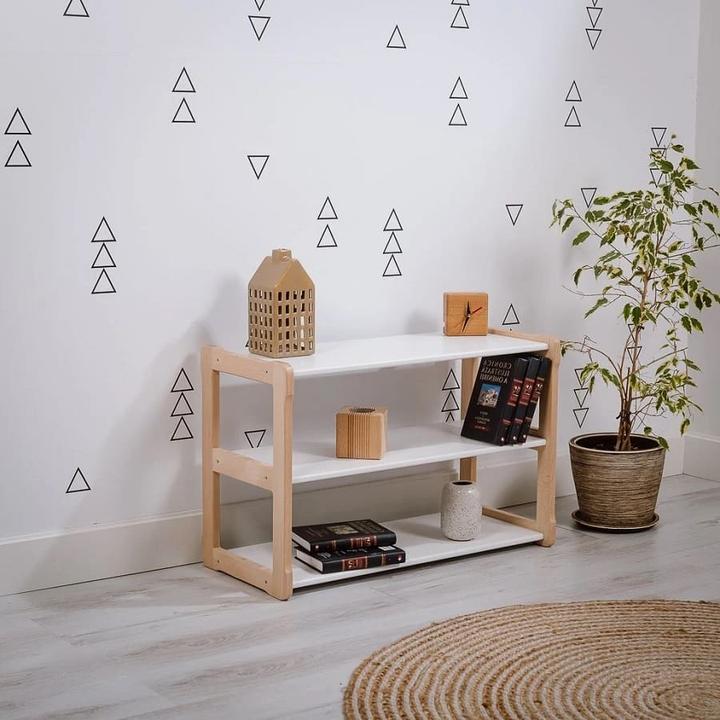 Actual product image Activity Board Waldorf Atmosphere, Children's Room, Waldorf Shelf - White