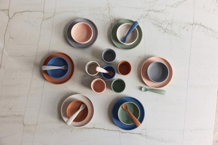 Immagine prodotto Jollein Set di stoviglie per bambini in silicone 4 pezzi