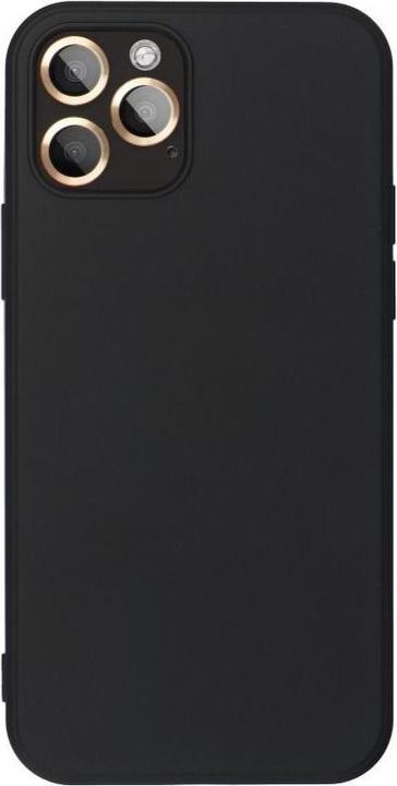 Actual product image Partner Telecom Back panel cover OEM SILICONE case for IPHONE 7 black (Apple iPhone 7)