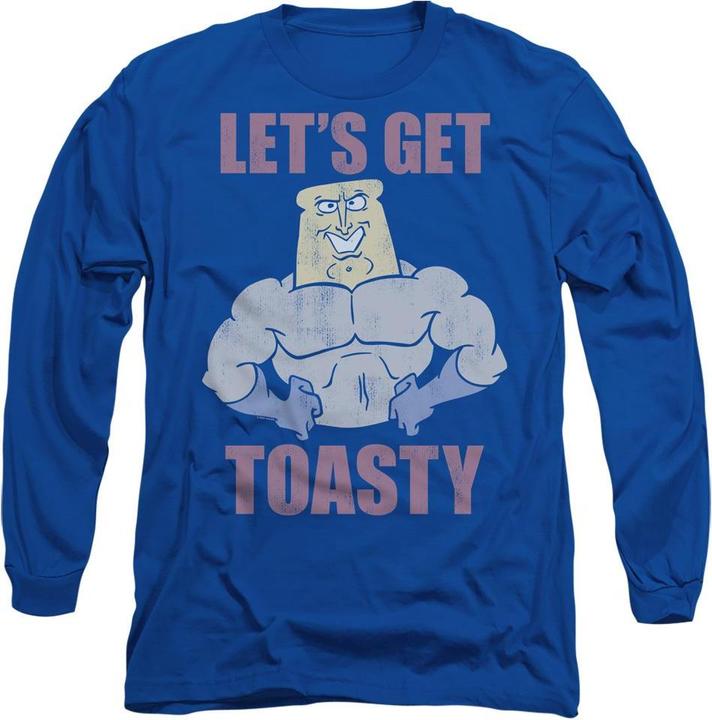 Actual product image Ren & Stimpy Unisex Adult Let's Get Toasty T-Shirt (L)