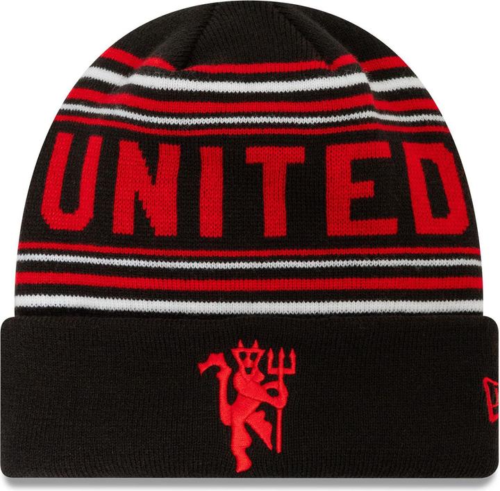 New Era Wintermütze Cuff Beanie - Manchester United schwarz