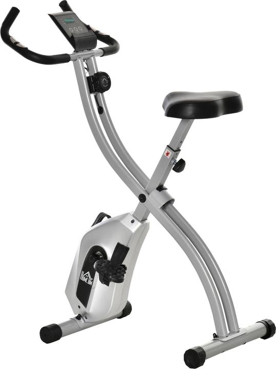 Homcom Vélo d'appartement avec 8 niveaux de résistance