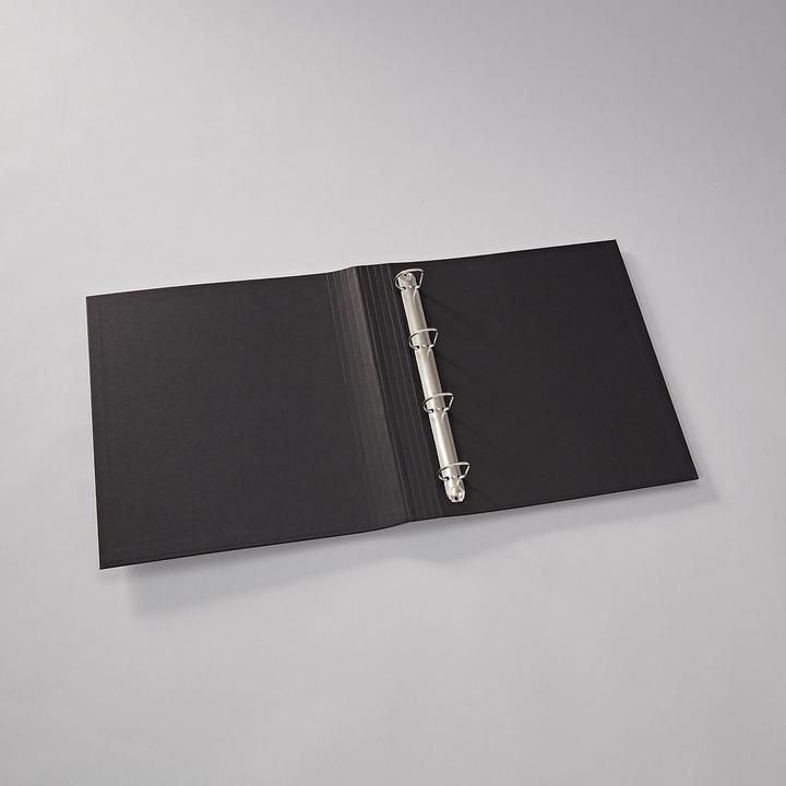 Actual product image Semikolon Ring binder photo folder black (60 mm)