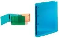 Actual product image Elba Ring binder hawai, DIN A4, colourless-translucent, 4-ring PP 0,5 mm, tear mechanism, filling (A4, 20 mm)
