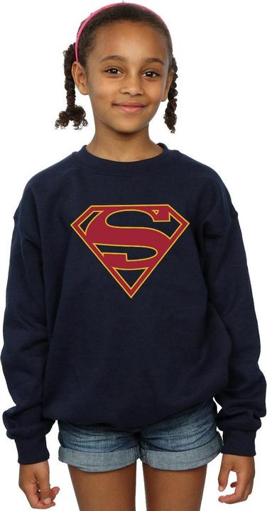 Produktbild Supergirl Logo Sweatshirt Mädchen (152, 158)