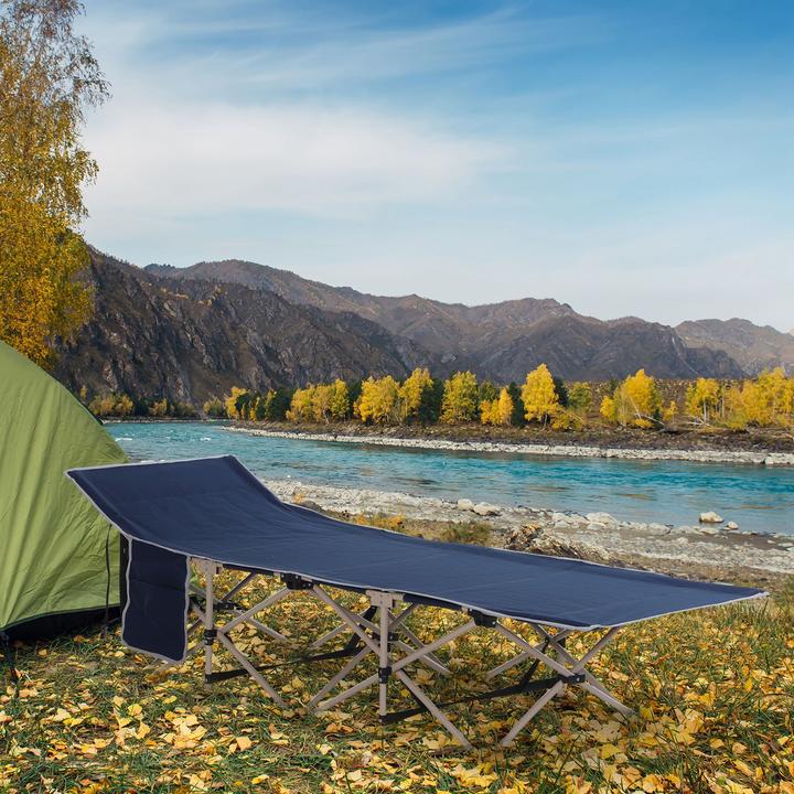 Image du produit Outsunny Lit de camp avec sac de rangement