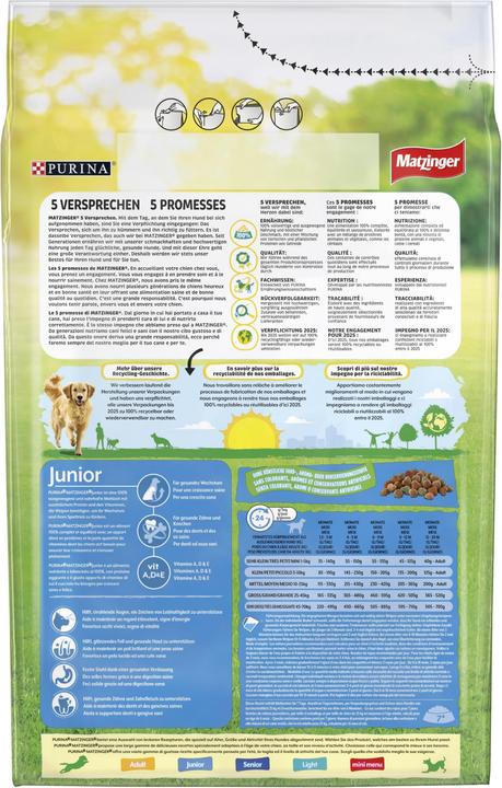 Actual product image Matzinger Life Plus Junior (Junior, 3000 g)