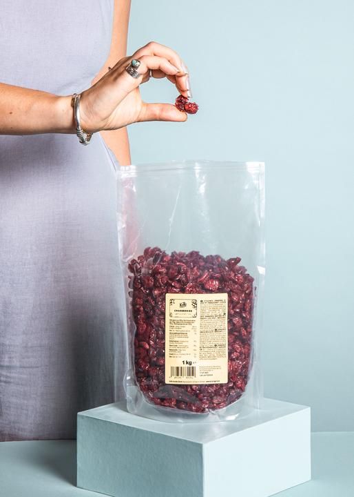 Produktbild KoRo Cranberries ohne Zuckerzusatz (1000g) (1000 g)