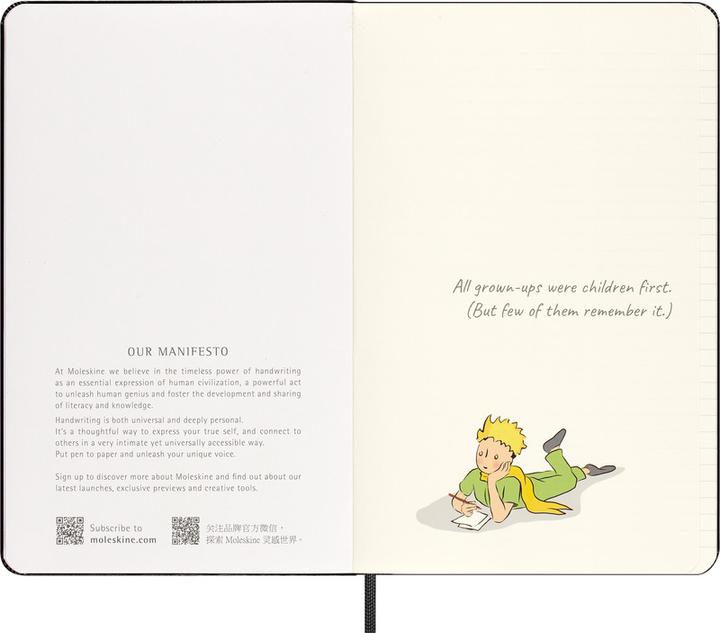 Actual product image Moleskine The Little Prince (130 x 210 mm, Lined, Hardcover)