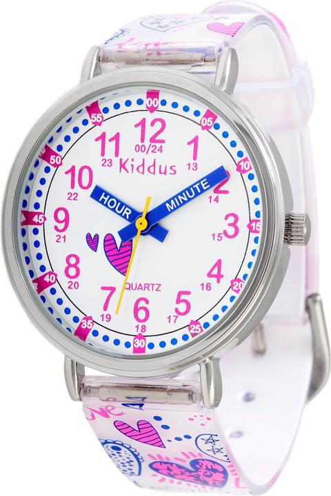Kiddus Time Teacher Hearts (Englisch) (Analoguhr, 33 mm)