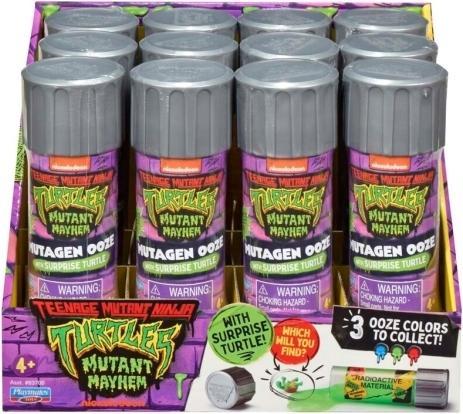 Actual product image Rubies Teenage Mutant Ninja Turtles Ooze Slime Can with play figure