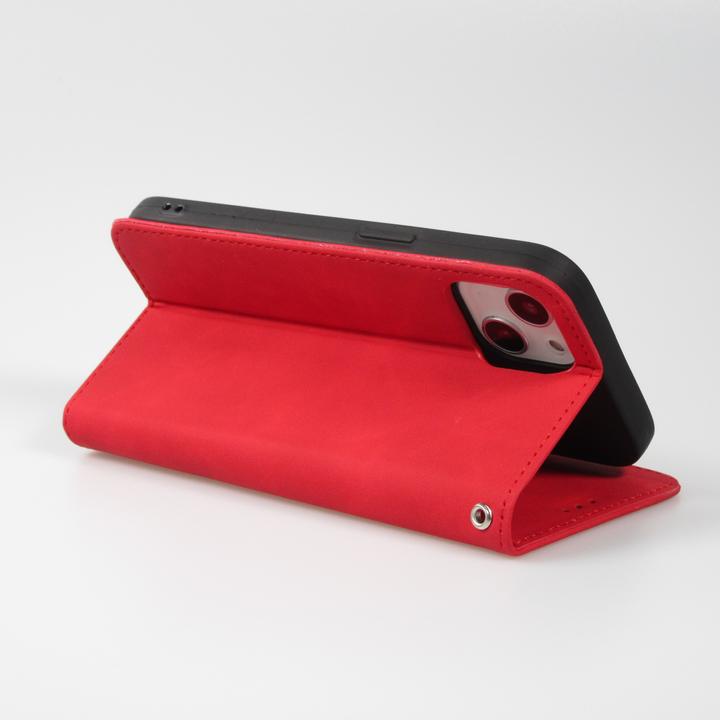 Produktbild PhoneLook Leder Tasche Flip Wallet vintage mit Magnetverschluss und Kartenhalter (Apple iPhone 13)