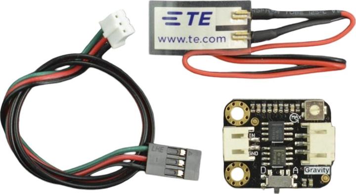 Actual product image DFRobot Gravity Flexible Piezo Film Vibration Sensor