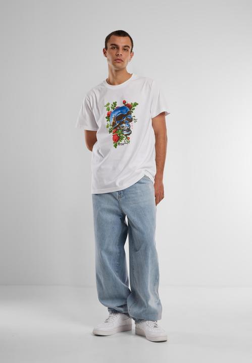 Actual product image Mister Tee Chrome Skull Tee - 89251 (S)