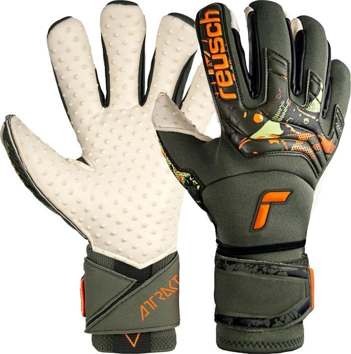 Desert Green, Shocking Orange