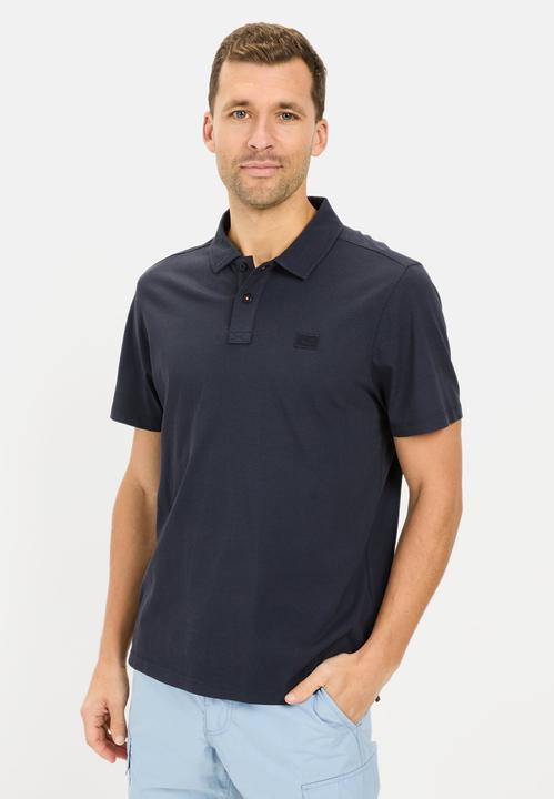 Image du produit Camel Active Kurzarm Poloshirt aus reiner Baumwolle (M)