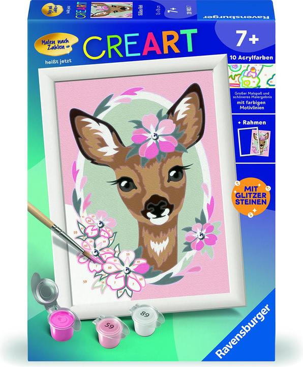 Image du produit Ravensburger Peinture à numéros 28983 - Sweet deer - Enfants à partir de 7 ans