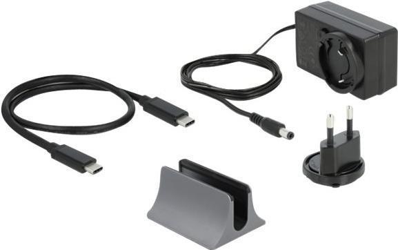 Actual product image Delock Docking station USB-C - USB/SD/LAN/HDMI/DP (USB-C, 1 Ports)