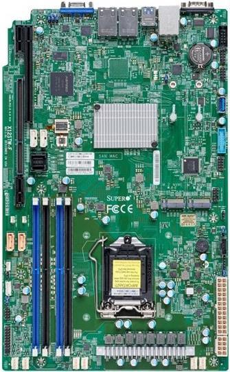 Actual product image Supermicro X12STW-F INTEL C256 LGA1200 WIO (LGA 1200, Intel C256)