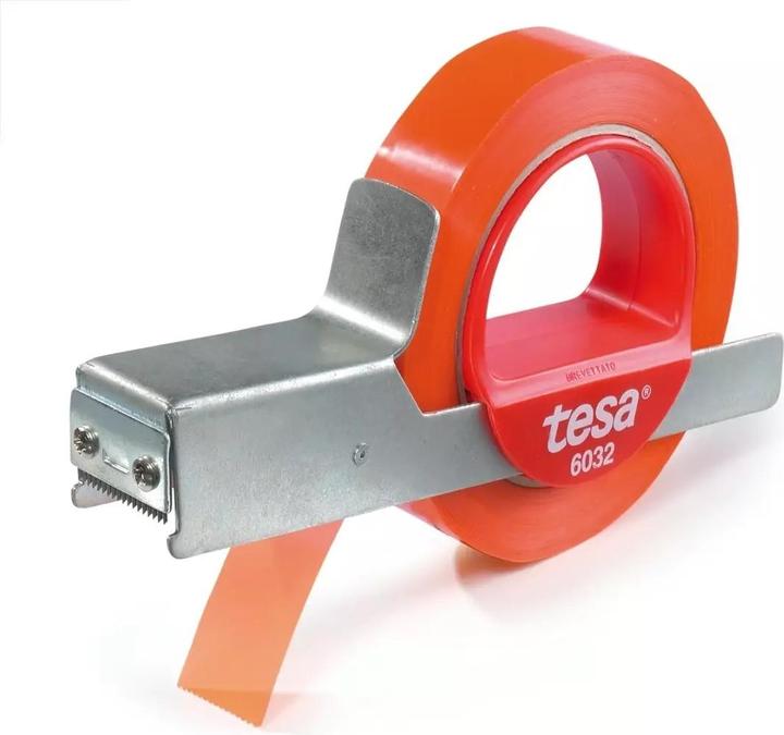 tesa Hand dispenser for strapping and filament tapes, silver