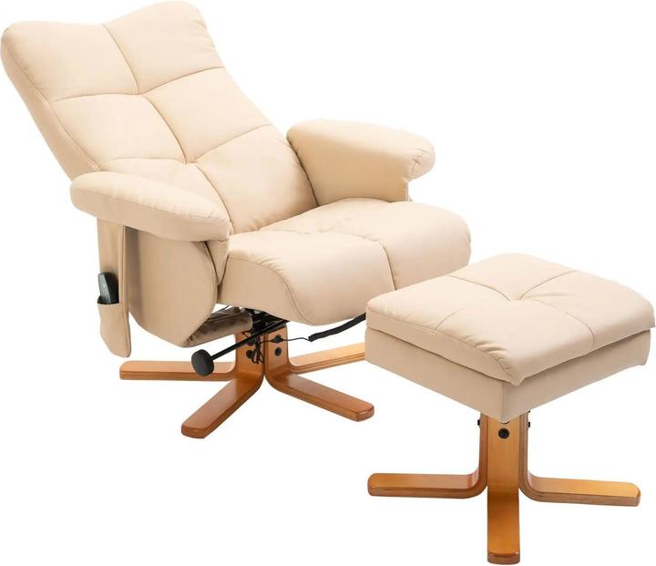 Actual product image Homcom Massage chair with reclining function
