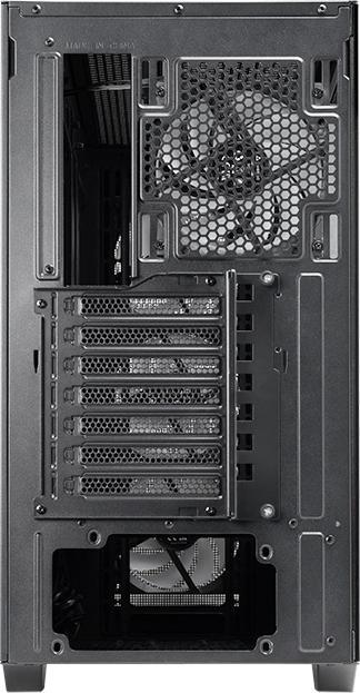 Immagine prodotto Chieftec Hunter 3 GS-03B-OP (schwarz, Tempered Glass) (mATX, Mini-ITX, E-ATX)