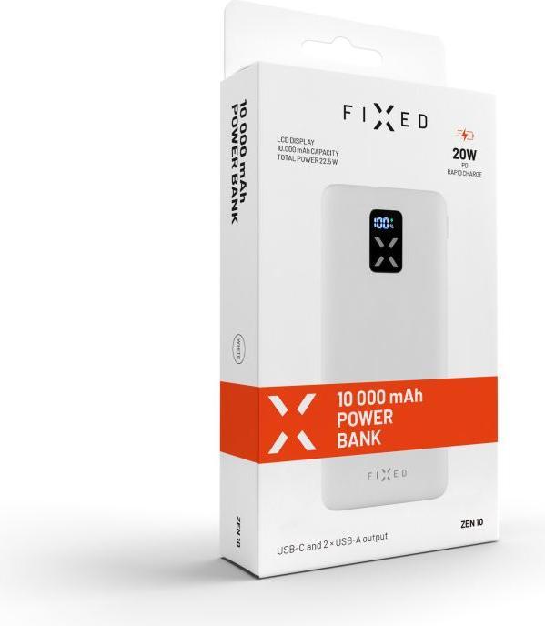 Actual product image Fixed Zen USB-C PD 20W Power Bank 10,000 mAh (10000 mAh, 37 Wh)