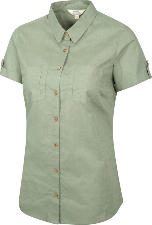 Actual product image Mountain Warehouse Womens/Ladies Coconut Short-Sleeved Shirt (50 D)