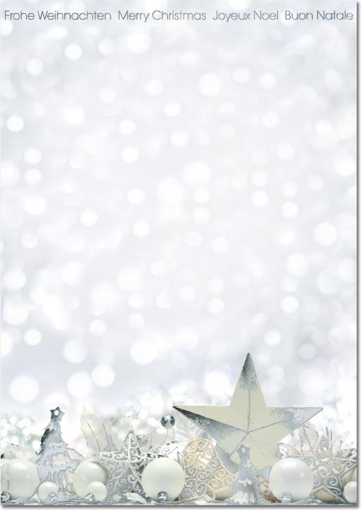 White Stars (90 g/m², 25 x, A4)