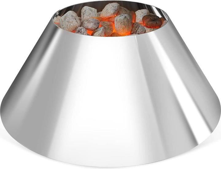 Image du produit Only Fire Panier à charbon en acier inoxydable BBQ