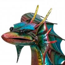 IKO Dragon en métal h=30cm l=50cm, 2- fois assorti