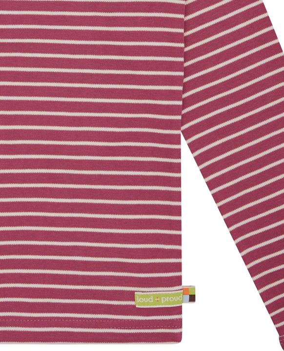 Actual product image loud + proud Shirt Streifen (146)