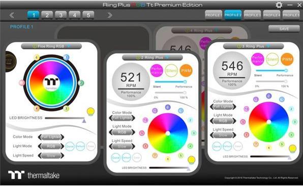 Actual product image Thermaltake Floe Riing LED RGB 360 TT Premium Edition
