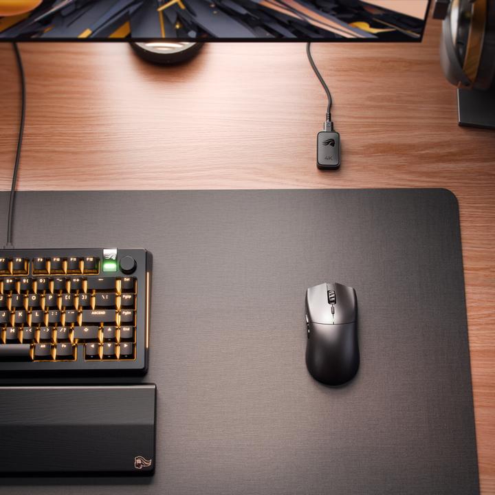 Productafbeelding Glorious Series 2 PRO Wireless Gaming Maus - schwarz (Bedraad, Draadloze)