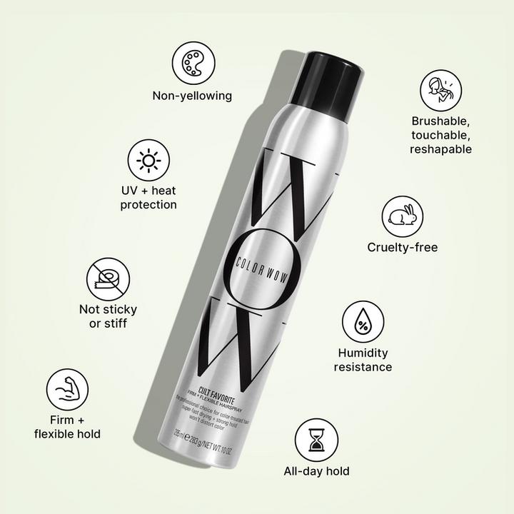 Actual product image Color Wow Cult Favorite Firm + Flexible Hairspray (295 ml)