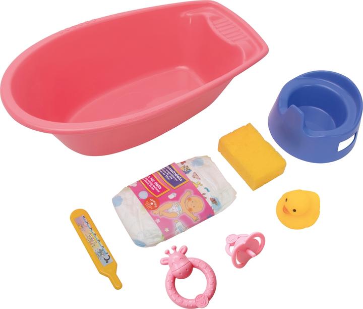 Actual product image Heless Bathtub filled