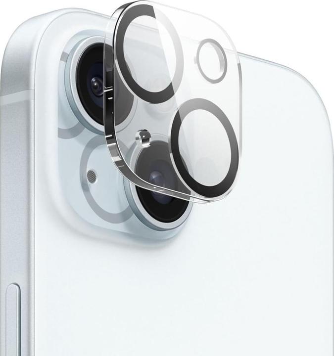 Screenguard Camera Protector Apple iPhone 15 Plus Camera Protector Glass (1 Piece, Apple iPhone 15 Plus)